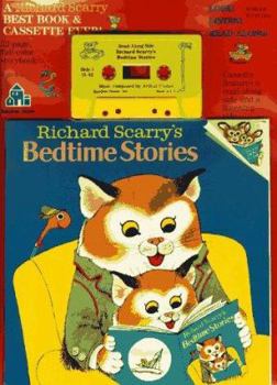 Paperback Richard Scarry's Bedtime Stories [With Book] Book