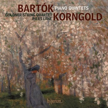 Music - CD Bartók & Korngold: Piano Quintets Book
