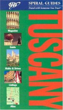 Paperback AAA Spiral Guides Tuscany Book