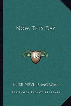 Paperback Now, This Day Book