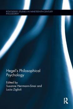 Paperback Hegel's Philosophical Psychology Book