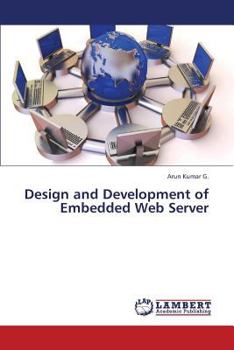 Paperback Design and Development of Embedded Web Server Book