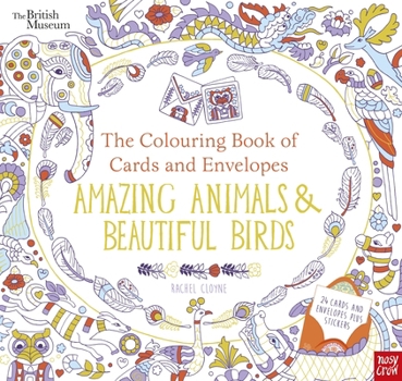 Paperback Brit Museum Colour Bk Cards Amazing Anim Book