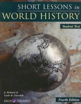 Paperback Short Lessons in World History: Student Book