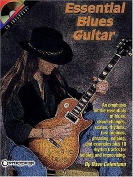 Paperback Essential Blues Guitar [With *] Book