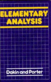 Hardcover Elementary Analysis Book