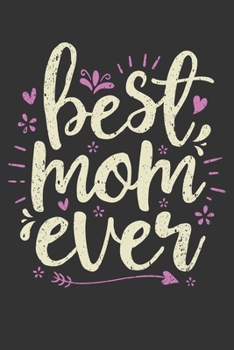 2020 Week To View Dated Planner Diary: 6x9 Inches Paperback Best Mom Ever Mother's Day