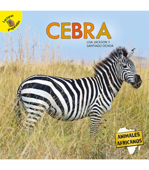 Paperback Cebra: Zebra [Spanish] Book