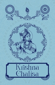 Paperback Krishna Chalisa [Premium Hardbound Edition] (In English and Hindi) Book
