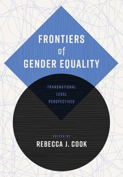 Paperback Frontiers of Gender Equality: Transnational Legal Perspectives Book