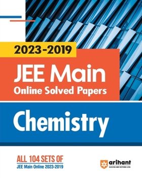Paperback 2023 - 2019 JEE Main Online Solved Papers Chemistry Book