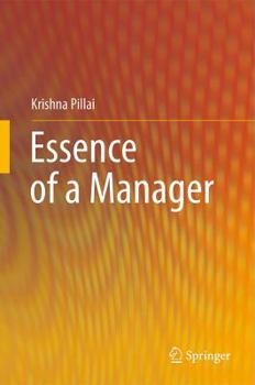 Hardcover Essence of a Manager Book
