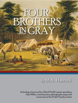 Paperback Four Brothers in Gray Book