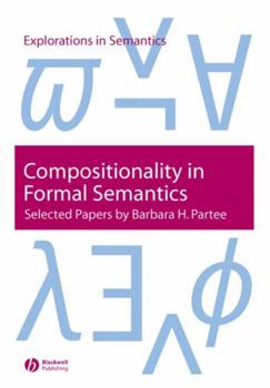 Paperback Compositionality in Formal Semantics Book