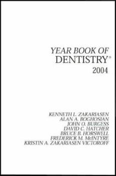 Hardcover Year Book of Dentistry 2004 (Year Books) (Volume 2004) Book