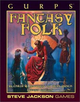 Paperback Gurps Fantasy Folk Book