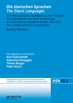 Hardcover Die Slavischen Sprachen / The Slavic Languages. Halbband 2 Book