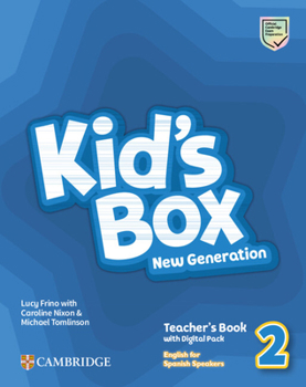 Paperback Kid's Box New Generation Level 2 Teacher's Book with Digital Pack English for Spanish Speakers Book