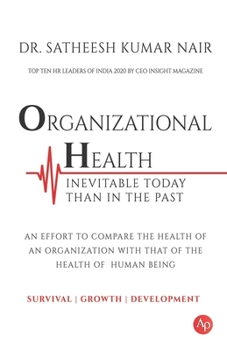 Organizational Health Inevitable Today Than in the Past