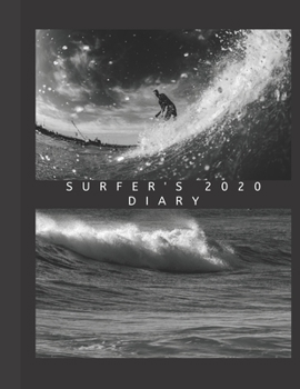 Personalised 2020 Diary Week To View Planner: Surfer's 2020 Diary, A4 Planner For Travel And Life, Work, School, College  Organiser And Planner For ... School, Business, Office, Work, University