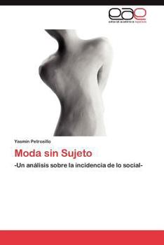 Paperback Moda sin Sujeto [Spanish] Book