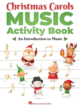 Paperback Christmas Carols Music Activity Book