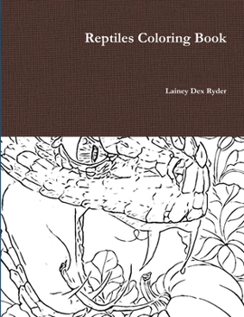 Paperback Reptiles Coloring Book