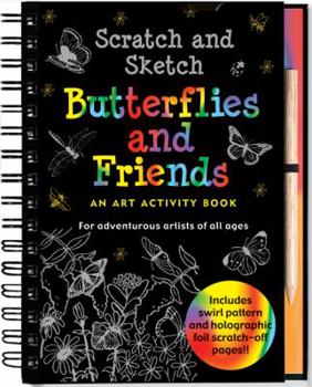 Spiral-bound Butterflies and Friends: An Art Activity Book for Adventurous Artists of All Ages [With Wooden Stylus] Book