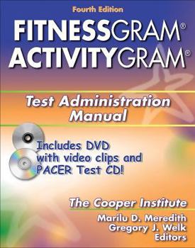 Paperback Fitnessgram/Activitygram Test Administration Manual-4th Edition Book