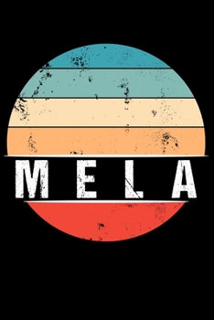 Paperback Mela: 100 Pages 6 'x 9' -Dot Graph Paper Journal Manuscript - Planner - Scratchbook - Diary Book