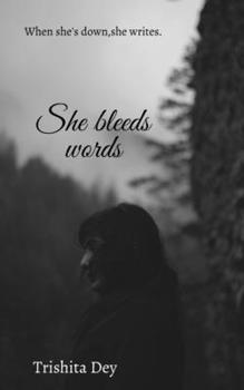 Paperback She bleeds words Book