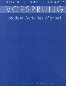 Paperback Vorspring Student Activity Manual Book