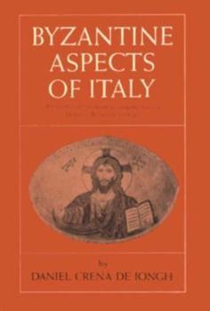 Hardcover Byzantine Aspects of Italy Book