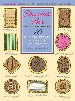 Paperback Chocolate Box - 10 Musical Treats for Flute and Piano Book