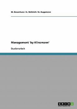 Paperback Management 'by Klinsmann' [German] Book