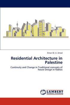 Paperback Residential Architecture in Palestine Book