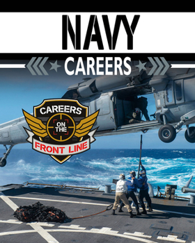 Library Binding Navy Careers Book