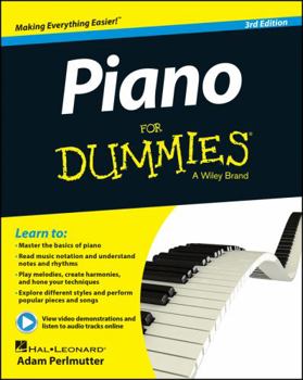 Paperback Piano for Dummies Book