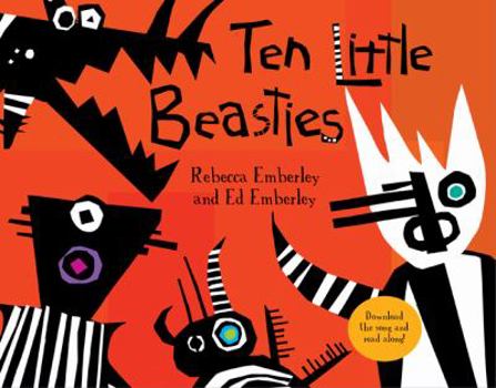 Hardcover Ten Little Beasties Book