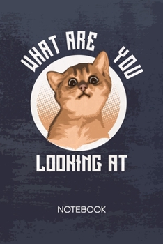 BULLET DOTTED JOURNAL: Kitten Lover Notebook Dotted Grid a5 6x9 120 Pages - Pussycat Planner Cat Baby Diary Cat Sayings - Cat Owner Cat Friend Gift Idea for Men and Women