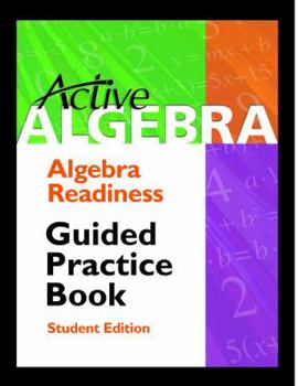 Paperback Active Algebra-Algebra Readiness Guided Practice Book