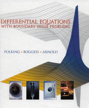 Hardcover Differential Equations with Boundary Value Problems Book