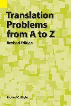 Paperback Translation Problems from A to Z Book
