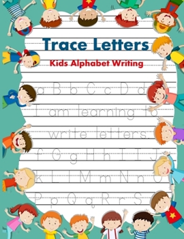 Paperback Trace Letters: Kids Alphabet Writing Book