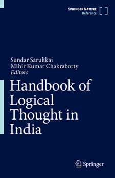 Hardcover Handbook of Logical Thought in India Book