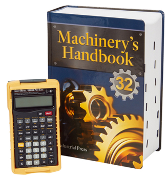Hardcover Machinery's Handbook 32nd Edition & 4090 Sheet Metal / HVAC Pro Calc Calculator (Set): Large Print Book