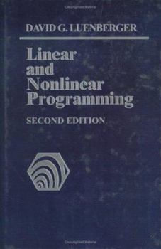 Hardcover Linear and Nonlinear Programming: Second Edition Book