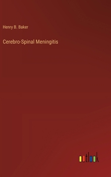 Hardcover Cerebro-Spinal Meningitis Book
