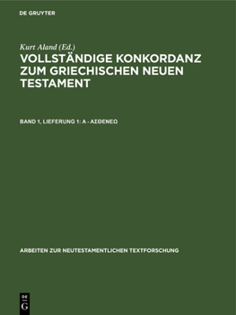 Hardcover A - άσθενέω [German] Book