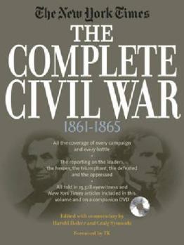Hardcover New York Times the Complete Civil War 1861-1865 [With DVD ROM] Book